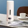 Waterflessen reizen elektrische beker draagbare kettel mini home verwarming koken 1 stk