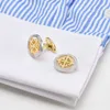 Cuff Links Cross Flower Knight French Cufflink Brooch set men's shirt sleeve nails French Shirt Men s Jewelry cufflinks set