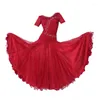 Stage Wear Ballroom Competition Dresses Women Performance Dance High End Evening Party Gown Waltz Jazz Tango Outfits