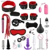 Vuxna leksaker erotiska sängbegränsningar sex leksaker par flirta bondage kit fetisch sm game set sex cosplay leveranser masturbator drop frakt l230519