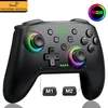 Game Controllers Joysticks Dinofire Wireless Bluetooth RGB Controller for SwitchSwitch OLEDSwitch LitePCMobile Gamepad MultiFunction Joystick 230518