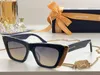 5A Okulary L Z1655W Księżyc Cat Eye Floewear Designer Sunglasses Kobiety octan 100% UVA/UVB z szklankami skrzynki torebki Fendave Z1653E