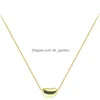 Pendentif Colliers Acacia Pea Bean Collier Pour Femmes Fashion Party 925 Sterling Sier Placage Drop Delivery Bijoux Pe Dhgarden Dhv4X