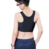 Yoga Outfit Sports Bras Casual Breathable Buckle Short Chest Breast Binder Trans Tops Fitness Tomboy Shaper Cosplay Vest Tank TopsYoga