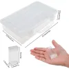 84 rutnät ZTP Målning ZTP Box Portable Seed Bead Organizer Case DIY Nail Art Plastic Container
