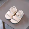 Sandalias CAPSELLA KIDS Zapatos de verano 1-6 años Niños Negro Blanco Sandalias suaves antideslizantes Niños Niñas Sandalias de estilo romano Lindos zapatos de playa AA230518