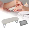 Repose-mains Support de repose-bras pour ongles Coussin à ongles professionnel antidérapant pour les techniciens des ongles Utilisation de manucure Oreiller à main Support de bras de manucure