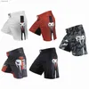 Män trycker Middle midjet Boxer Shorts Sport Shorts Trunks Shorts Sport Bottoms för att köra Jogging Boxing Workoutl230519