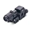 Tactical Accessories HHS I&II 558 Holographic Sight Red and Green Dot Scope With G33 3x Magnifier Combo Hunting Rifle T-dot Sight Switch to Side Quick Detachable Mount