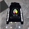 Джакеки дизайнер zipper whatshirts Heart Подкова кросс -печати бренд чосфуди женщины хромос покрывают повседневное пуловер.