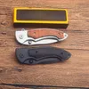 NY LM337 FLIPPER FOLD KIVE 440C Drop Point Blade Outdoor Camping Vandring Survival Fick Folding Knives With Retail Box