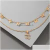 Hanger kettingen Huatang trendy zirkoon ketting ketting voor vrouwen