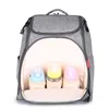 Cotton backpacks wide straps baby bag nylon mother top opening vrsatile portable removable travel outside hangable selling diaper bag colorful ba20 F23