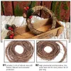 Natural Wreath Twig Grapevine Rattan Vine Garland Wire 18 Inch Hanging Bulk Garlands Wood Christmas Diy Crafts Door Window G230518