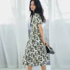 Basic Casual Dresses Summer Womens Short Sleeve Mid Length Dress Fashion Ladies Office Lady Black White for Women Clothing 230518