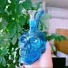 Skull Glass Water Pipes Thick Glass Bongs Smoking Pipe Hookash Shisha Dab Rigs With 14MM Bowl