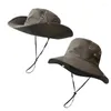 Brede rand hoeden 2023 UV-PROVE Big Eaves Hat Trending Sun Summer Outdoor Fishing Camping Outing voor mannen en vrouwen