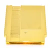 Guscio in plastica di ricambio per cartuccia di gioco placcato oro all'ingrosso per custodia per carte da gioco NES 72pin con viti