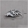 Pendant Necklaces Forest Animals Nordic Vinking Wolf For Women Mens Jewelry Drop Delivery Pendants Dhtw7