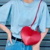 Waist Bags Lady Peach Heart Shoulder Slim Bag For Women Luxury Designer Purses 2024 In PU Texture Small Casual Wedding Sling 23519