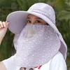 Brede randmutsen stofmasker comfortabel om ademend aan te raken en niet benauwde zomer zonnebrandcrème hoed doordacht design wicking sweat vissen