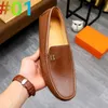 H Luxury Business Oxford Leather Shoes Men Breathable Rubber Formal Designer Dress Shoes Male Office Wedding Flats Footwear Mocassin Homme Size 38-46