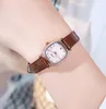 Kvinnor Watch Casual Ladies Square Quartz Waterproof Watch Simple Temperament Wind Light Luxury Small Fashion