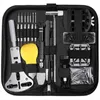 Assista Kits de reparo Ferramentas 187pcs Profissional Tool Kit Link Removedor de pinos abridor de estojo Pry Spring Bar HorlogeMaker Gereed