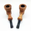 Tuyaux faits à la main en bois naturel Pipes à main portables Herbe sèche Filtre à tabac Cuillère Fumer à la main Design innovant Porte-cigarette en bois Tube DHL