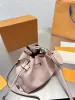 Bella Bag Designers Bucket Bags Old Flower Square Flap Drawstring Clutch Envelope Shoulder Bags Women Handbag Luxury Genuine Leather Hobo Messengers