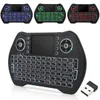 MT10 2.4GHz Wireless Remote Control With 7 Colors Backlit Portable Mini Keyboard Touchpad for TV Box Computer Sep Top Box Air Mouse New
