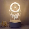 Lampade da tavolo Creative Minimalista LED Atmosfera Piccola luce notturna Regalo per bambini Fantasia Decorazione Lampada 3D Logo Lettering
