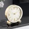 Relógios da mesa sala de estar pequena mesa retrô led digital nórdico relógio em casa miniaturas horloge de decoração luxo zy50tz