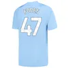 24 25 Erling Haaland Mans Cities Koszulki piłkarskie Kovacic Phillips Grealish de Bruyne Foden 2023 2024 Manchesters Retro Football Shirts Kit dla dzieci