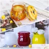 Andra festliga partier Sile Tank Mod DIY Pudding Jar Jewelry Storage Box Epoxy Casting Mold With Lids Gifts Drop Delivery Ho DHO46