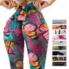 Kvinnors leggings 30 Styles Tie Dye Yoga Pants Sport Kvinnor Sömlös hög midja Push Up Tights Fitness Workout Leggins Gymkläder 2023