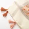 Sarongs Vintage Geometryczne druk Tassel wiskose szalik szalik wysokiej jakości Wrap Muzułmańskie Kobiety Hidżab na imprezę Travel Beach Szaliki 230519