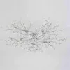 Ceiling Lights XLM1903 Creative Nordic LED Light Iron Arts Crystal 15 Dia 110cm Living Room Decor Lighting Lamps 25-30m2