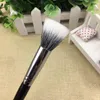 Makeup Brushes 1PC Double Layer Cosmetic Brushs Flat Head Wool Soft Hair Wood Handle Beauty Tool