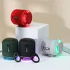 phone portable Bluetooth Speaker creative Outdoor Subwoofer Card T Card U Disk Connection with wireless high power LED Light 1LTPW