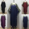 Ethnische Kleidung 2023 Muslimisches Kleid Frühling Herbst Mode Stickerei Perlen Frauen Kaftan Arabische Jilbab Abaya Islamische Maxi