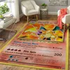 Anime-Charakter-Einführung, 3D-Allover-bedruckter, rutschfester Teppich für Esszimmer und Wohnzimmer, weicher Schlafzimmerteppich 01 T230519