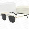 Modedesigner-Sonnenbrille, polarisierte Metallbrille, Herren- und Damen-Luxus-Sonnenbrille, UV400-Linse, Unisex, hohe Qualität, fünf Farben