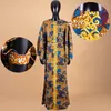 Sukienki w rozmiarze plus African damska sukienka do nadruku do materiału do materiału haftowana łatka długa długość podłogi A2225152 230518