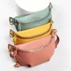 Abendtaschen Maheu Echtes Leder Taille Tasche Designer Fanny Pack Mode Gürtel Weibliche Dame Warte Bum Bag Cowskin Single Shouder 23519