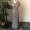 Plus size Dresses Size Formal Dress Women Green Evening Party Wedding 5XL Elegant Simple Sequin Long Large Sizes Clothing 230518