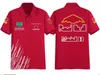 F1 Racing Polo Shirt قميص جديد قصير الأكمام مع نفس العرف