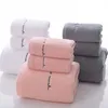 Serviettes en coton égyptien de haute qualité adultes lettres douces doux brodé bain visage serviette salle de bain douche cadeau pour les amoureux serviette