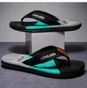 Merk flip -kwaliteit flops high mode ademende casual mannen strand slippers zomer buiten