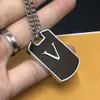 Modeontwerper ketting titanium stalen dikke dikke linkketen luxe sieraden hiphop zilveren heren kettingen kettingen voor mannen vrouwelijke accessoires met doos